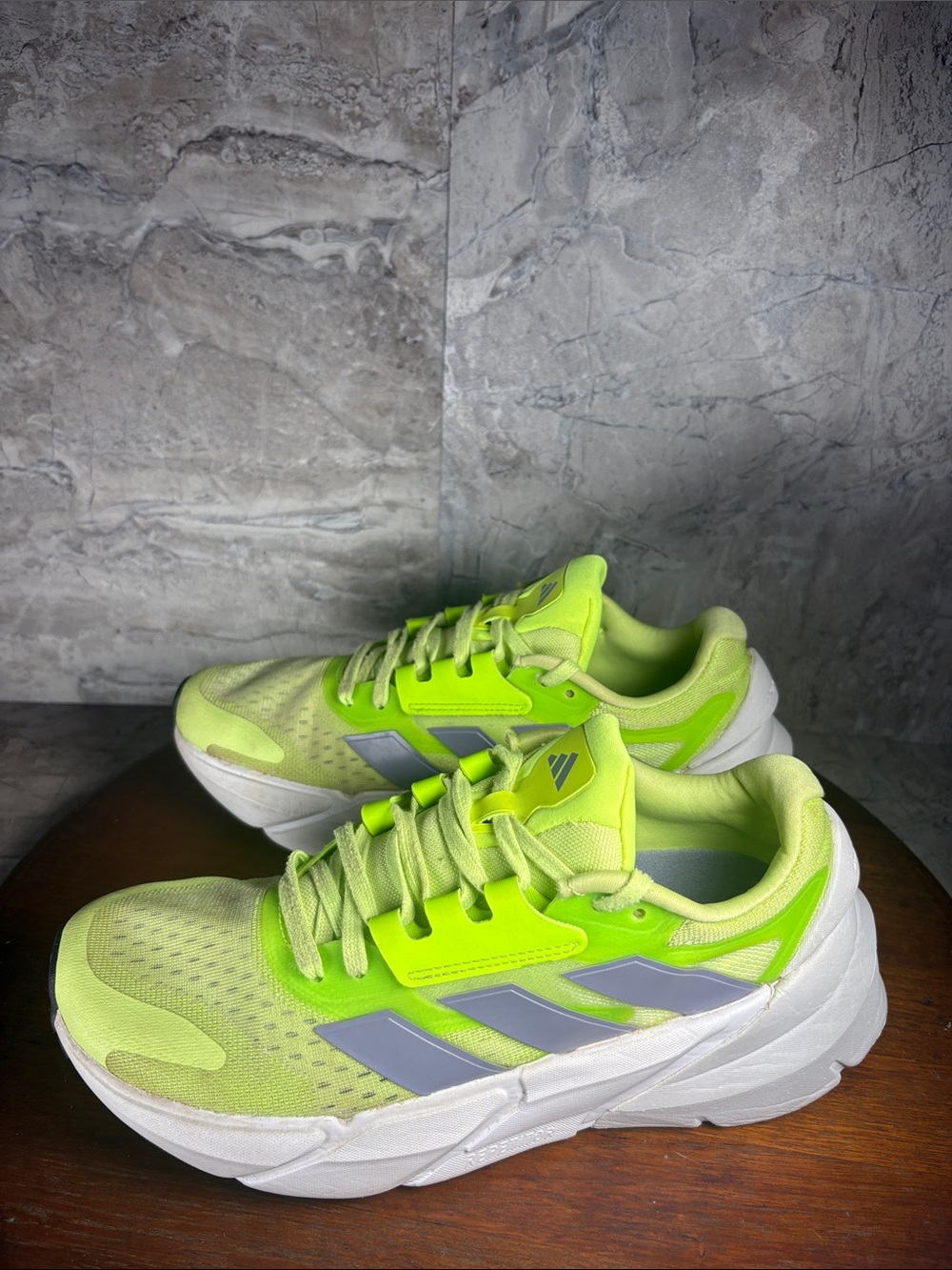 Adidas Adistar 2.0 Women’s Size 8 Pulse Lime/Silv Athletic Running Shoes